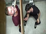 Kyler Trapped At The Glory Hole Gay Porn