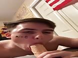 Landyn Serves Master Mike