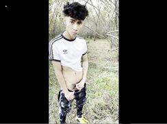Latin boy comes in nature gay teen porn