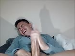 Latino : big thick dick and huge creamy load boys porn