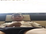 Latino boy fan of soccer masturbates on his bed