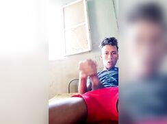 Latino Twink Boy Cum Solo