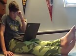 Levi side feet no nudity twink tube