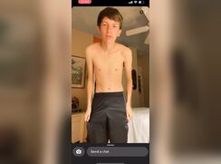 Liam Decides to show his pubes and Big Soft Cock