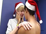 Live Xmas Twink Gay Porn Show