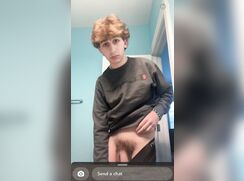 Lonely Leonard Takes his Lean Long Dick out