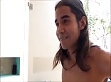 Long Haired Boy 18 Years Old Wanking