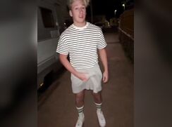 Lost Bet, public jerk