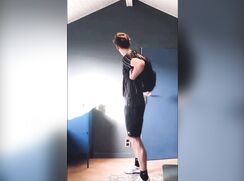 Lubed Shorts wank