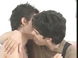 Lusty Latinos 2 teens kiss and caress b4 sex
