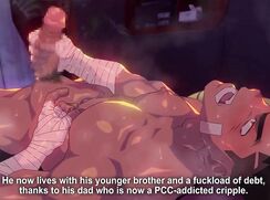 Male Sex doll in action