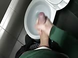 Masturbation in the toilet