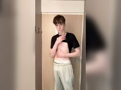 Maxence shows his dick