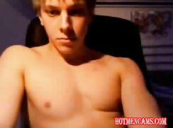 Muscle blonde cutie