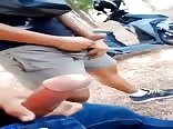 My buddy and I make a quick stop to jerk off boys porn