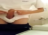 My bulging white briefs