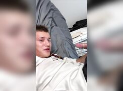 my cousin dared me to swallow my own cum!