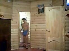 Naked boys dancing