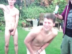 Naked Garden antics