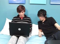 Nerdy Boyfriends Fuck Bareback Gay Porn