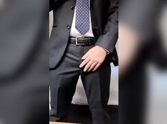 New Tumblr suit jerk off cum 201