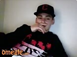 Nice bouncing balls on twink porn in black cap