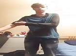 nice cock strip show