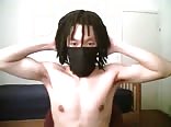 Ninja dreadlock dude