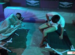 Nocturnal erection in the bedroom