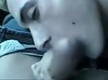 Notgeiler junge saugt nachbarn im auto leer