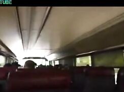♥ On Bus Stud cum 3 Times ♥