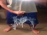 On the mirror cum boys porn