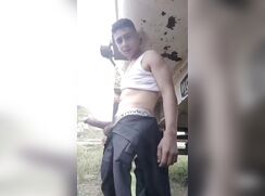 outdoor teen jerk