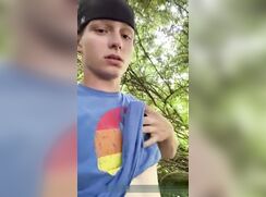 Outside cock jerking flex