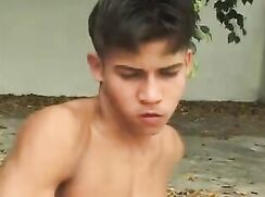 Outside Jerker Twink Porn Tube