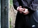 Outside Trackies Wank Boys Porn