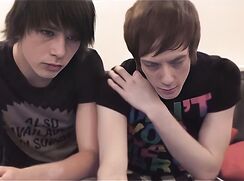 Passionate Tattoo Twink Couple with Anal action - AI Enhanced