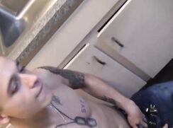 ♥ Pickling his cock pocket ♥