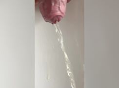 Piss closeup
