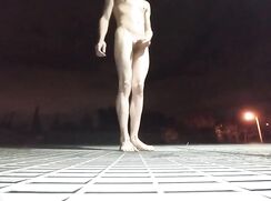Piss shower on public street 2