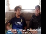 Play horny again with my coach before he flies home boys porn