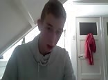 Playing with my big dick in my room while chatting boys porn