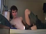 Pleasure on the bed boys gay porn