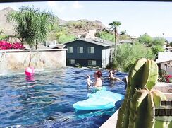 Pool Party Bareback Boys Gay Porn