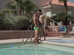 Poolside Hammering Gay Porn Videos