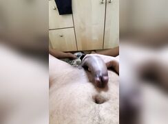 Pov on the floor thick