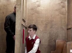 Priest and horny twink