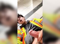 Public - Fast cumshot