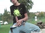 Public handjob