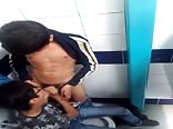 public washroom suck off